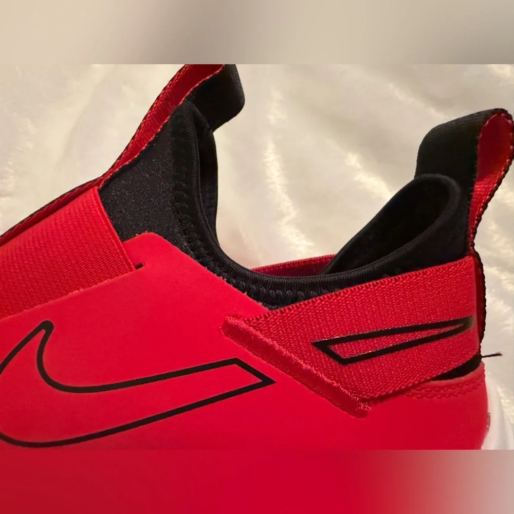 Nike Red and Black Athletic Slip-Ons - Picture 8 of 11